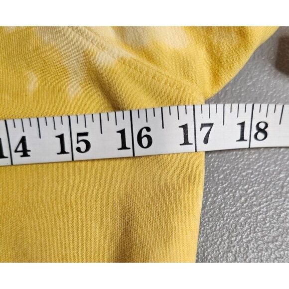 Brandy Melville John Galt Custom Tie Dye Quarter Zip Cropped Sweatshirt OS - Picture 7 of 9